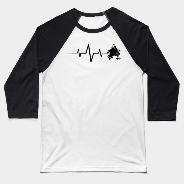 Plant Heartbeat Pothos Baseball T-Shirt by stermitkermit